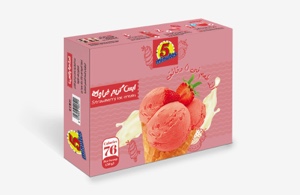 خمس دقائق ايس كريم فراوله 75 جم *120