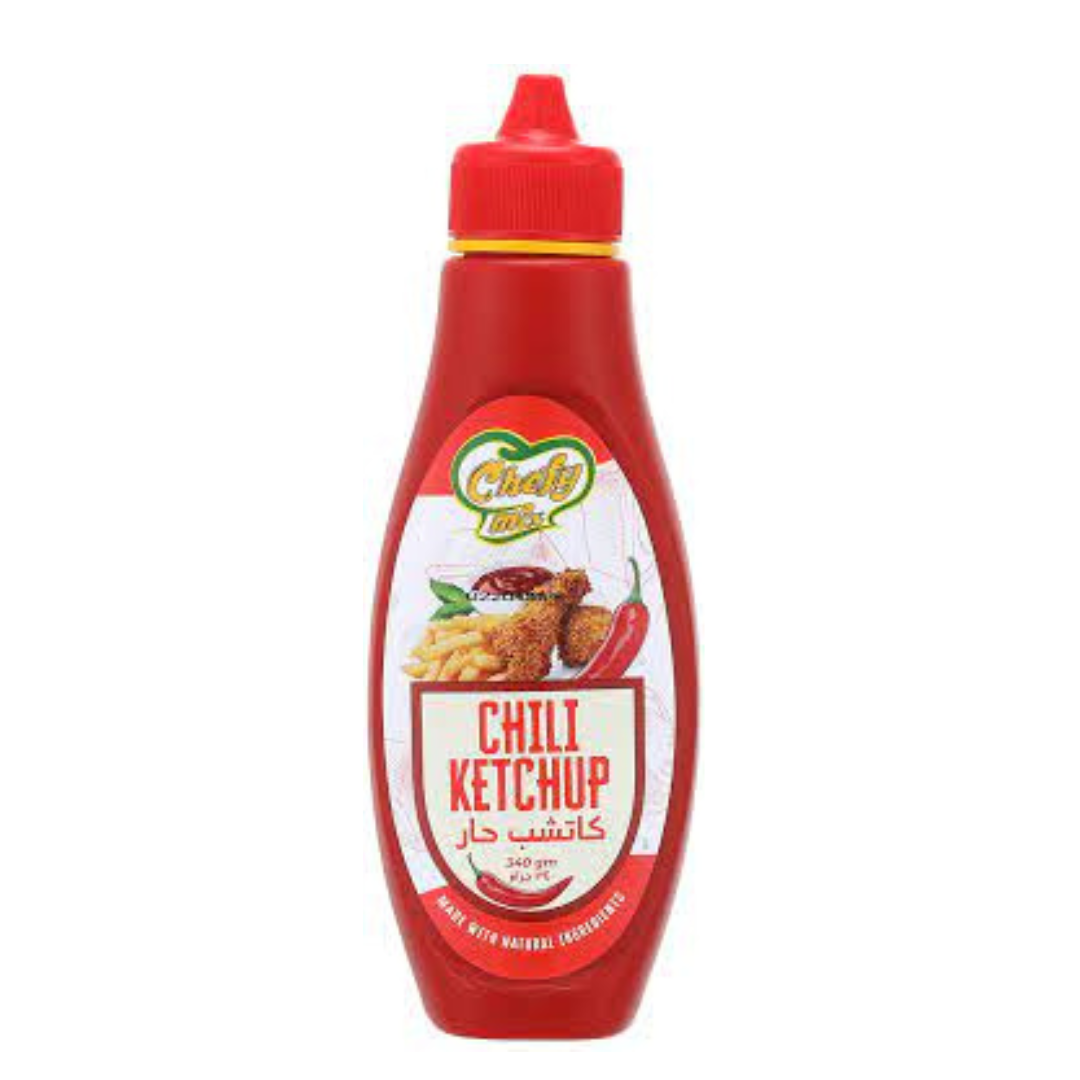 شيفي كاتشب حار 340جم*12