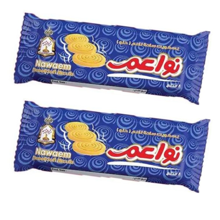 نواعم بسكويت ساده ب 5 جنيه  * 6