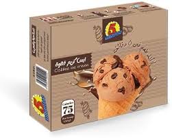 خمس دقائق ايس كريم قهوه 75 جم *120