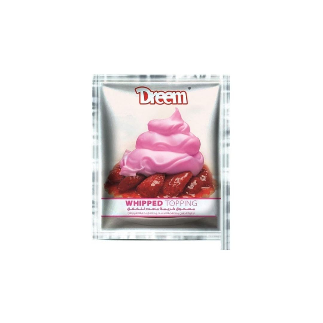 دريم كريم شانتيه فراوله 45جرام 12ظرف 12بالته