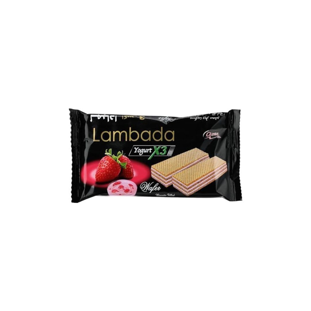 لمبادا 3ج ويفر زبادي فراوله اكس3*10