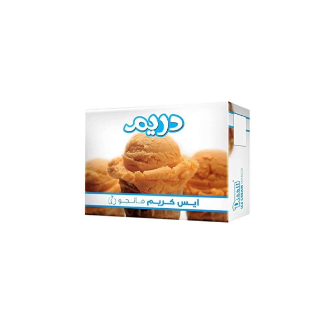 دريم ايس كريم مانجو  80جرام * 12علبه *12 بالته