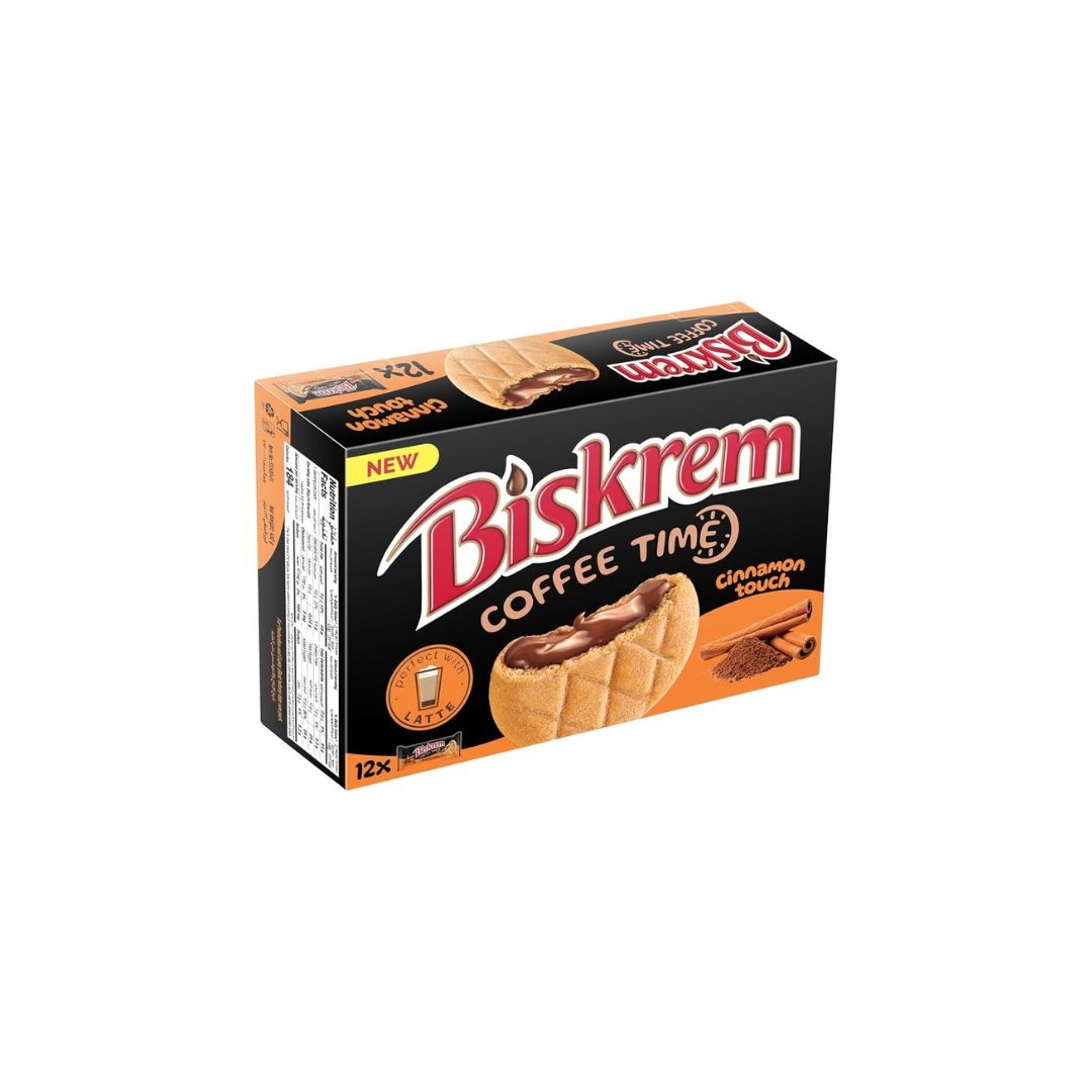 بسكريم بطعم القرفه 12قعه*6عبوه