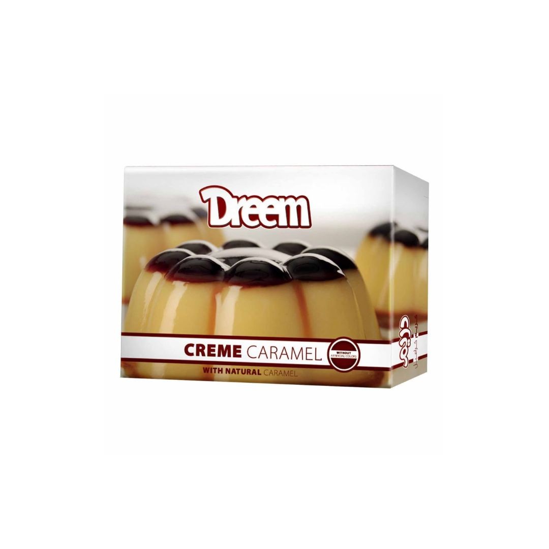 دريم كريم كراميل 92 جرام *12ظرف*12 بالته