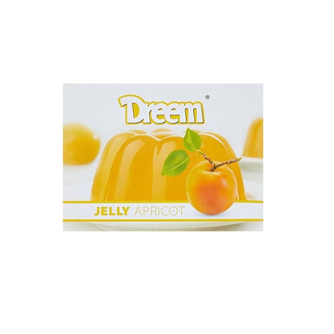 دريم جيلي مشمش70 جرام*12 علبه*12 بالته