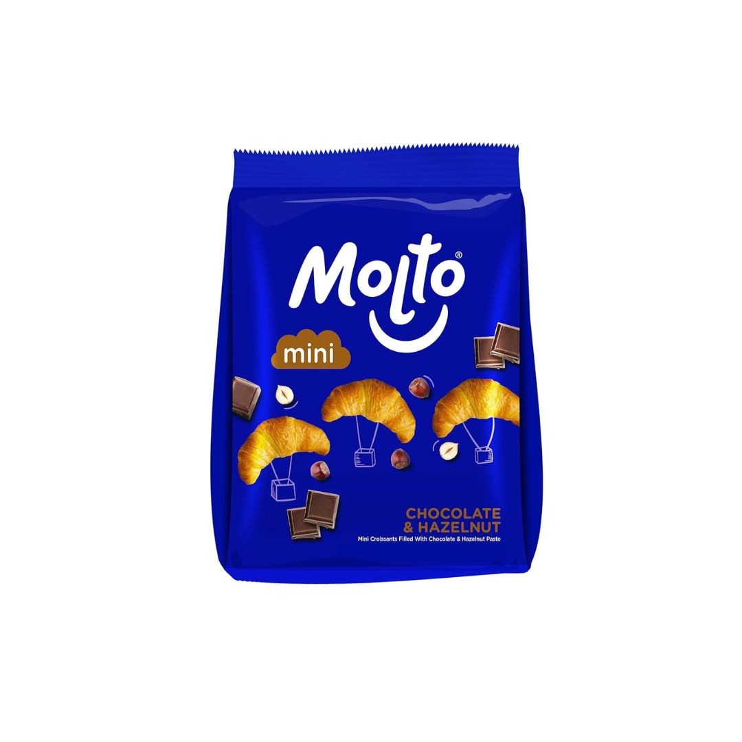 مولتو ميني  10 ج شيكولاته بندق *24 ق